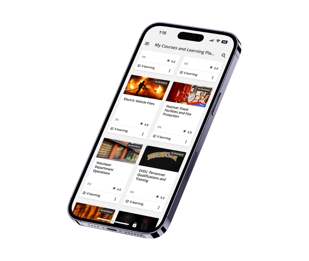 The Fire Academy mobile app