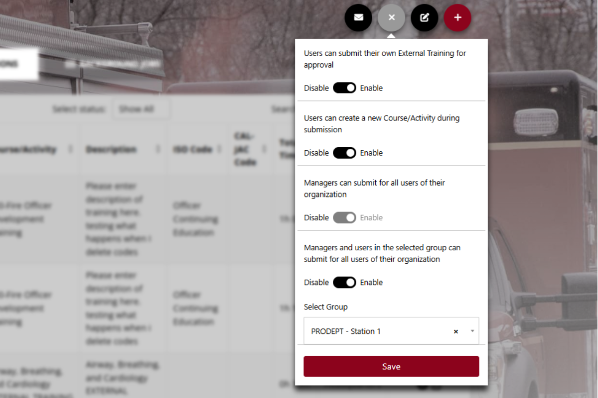 The Fire Academy mobile app