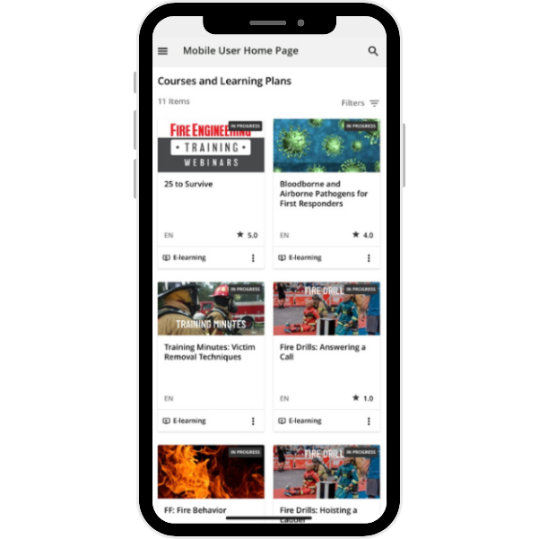The Fire Academy mobile app