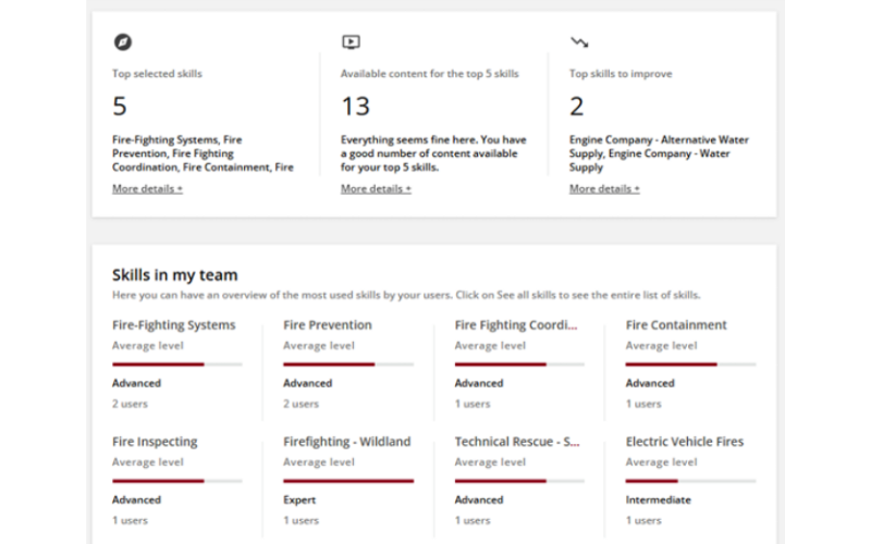 Skill tagging interface