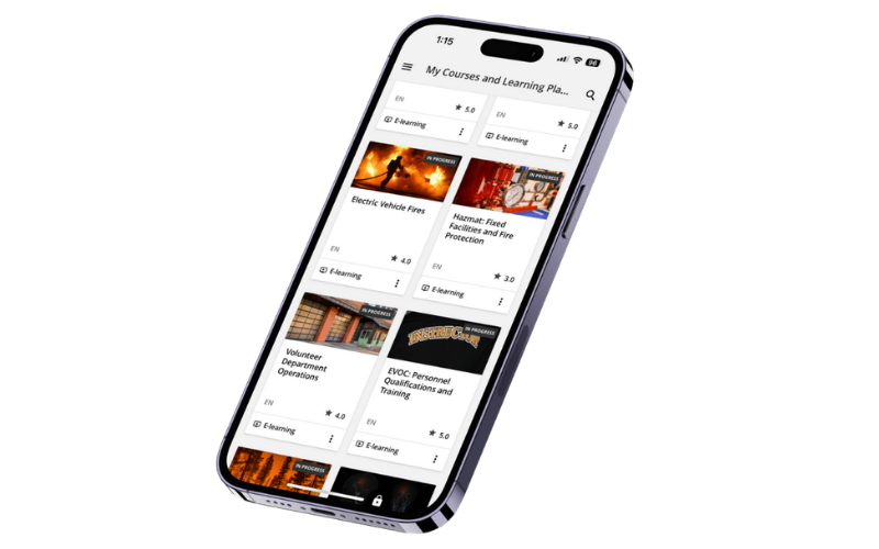 The Fire Academy mobile app
