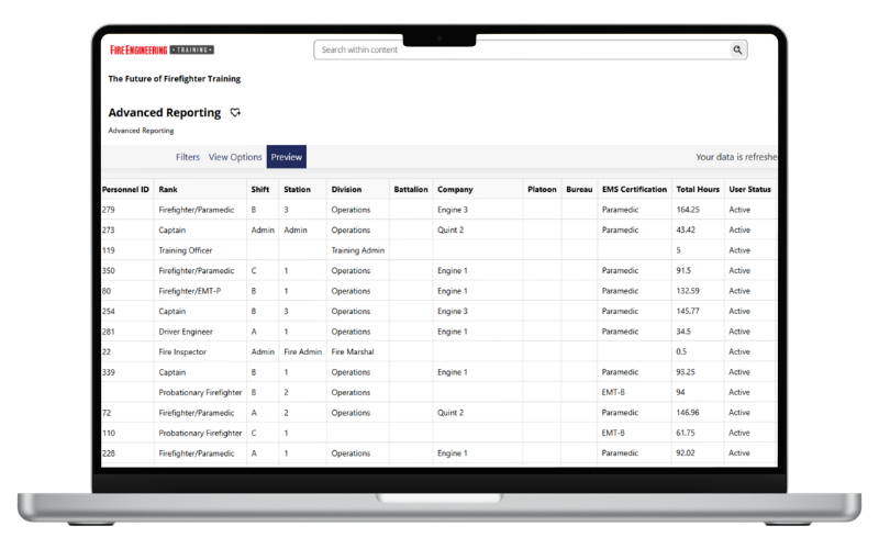 The Fire Academy mobile app
